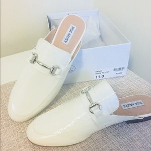 Steve Madden Patent backless Loafers